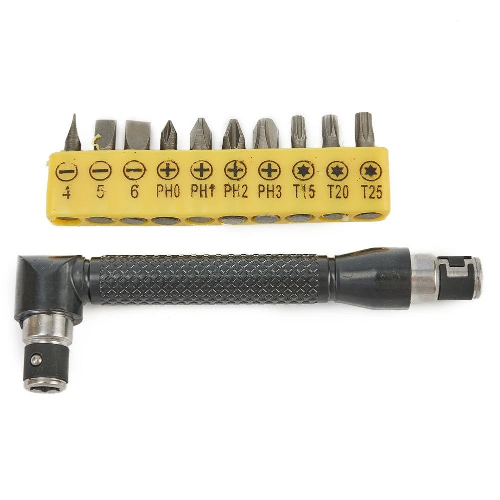 10-in-1 Socket Screwdriver Wrench Set with Anti-Slip Handle