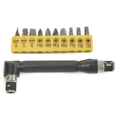 10-in-1 Socket Screwdriver Wrench Set with Anti-Slip Handle
