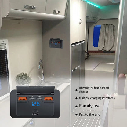 Car Charger for - Efficient Charging, LED Light