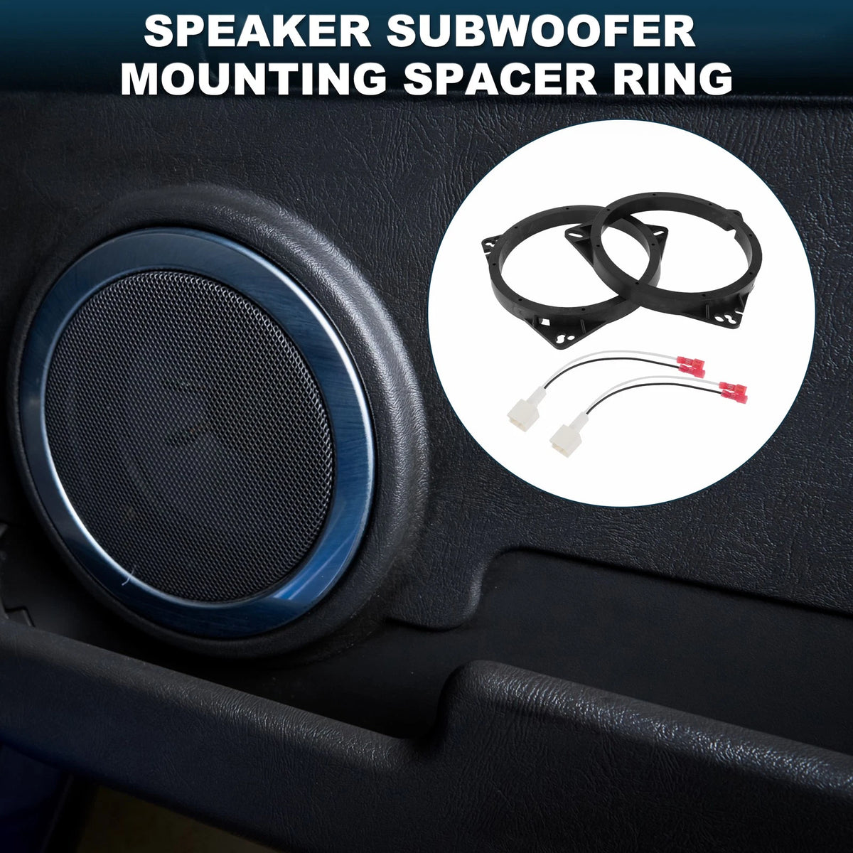 Set of 2 Speaker Spacer Rings for Nissan Murano (2003–2019)