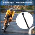 Bike Suspension Seatpost 30.9x400mm Replacement for Universal Saddle