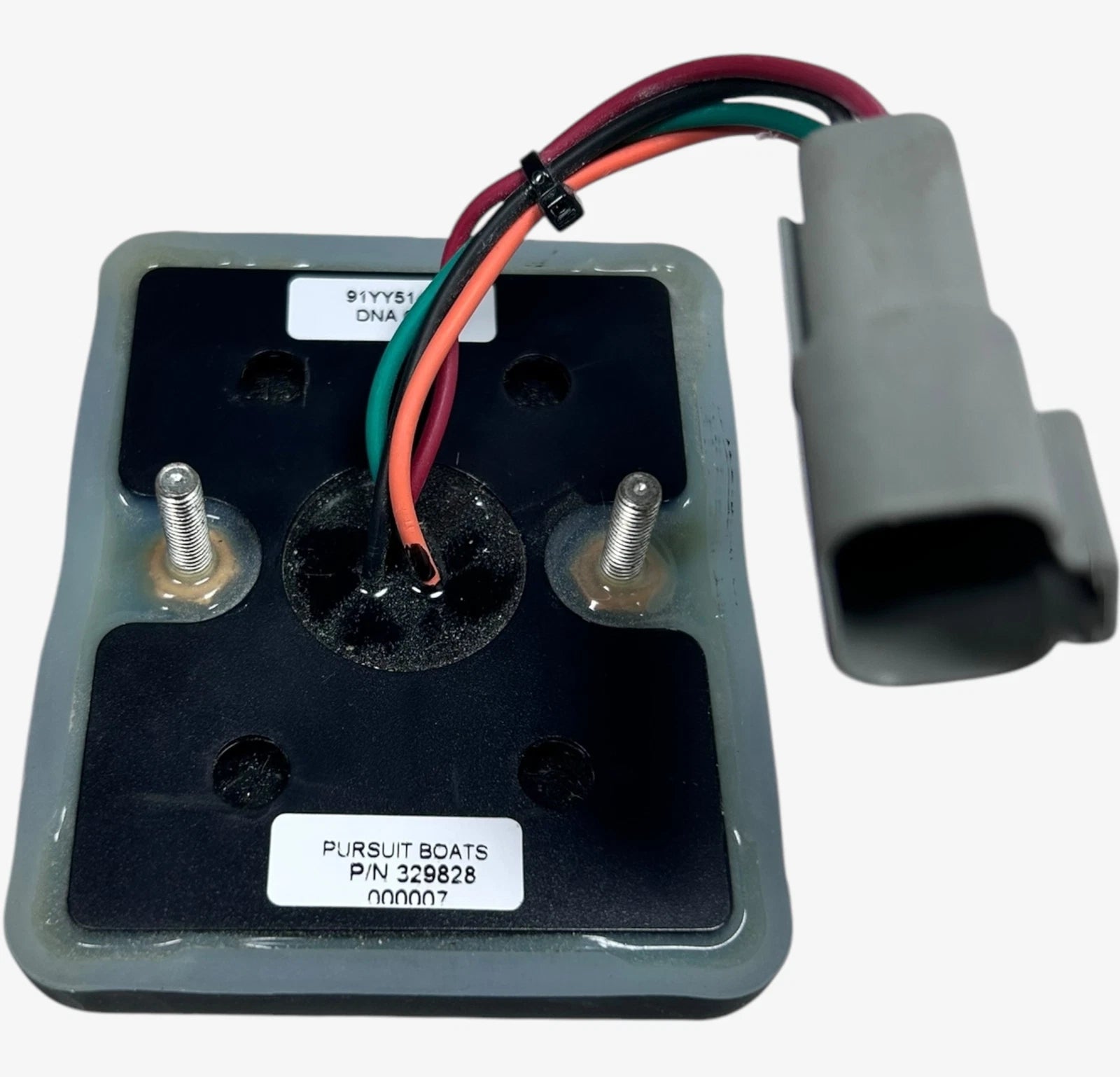 Helm Center Vent 4 Position Switch Panel for Pursuit Boats (329828)