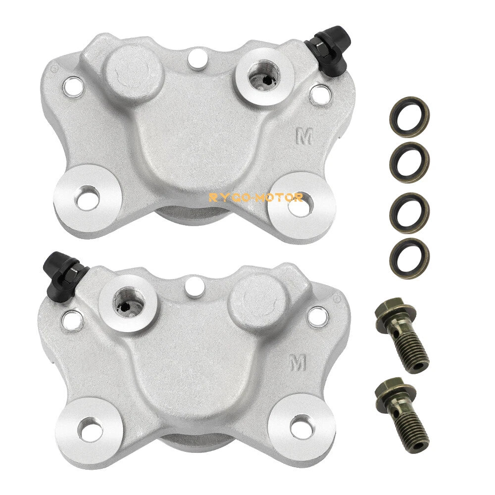 Front Left Right Brake Caliper w/Pads for Arctic Cat ATV 250-500 (2000-2023)
