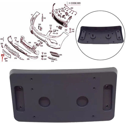 Front License Plate Bracket for Mercedes GLE GLS (2016–2023)