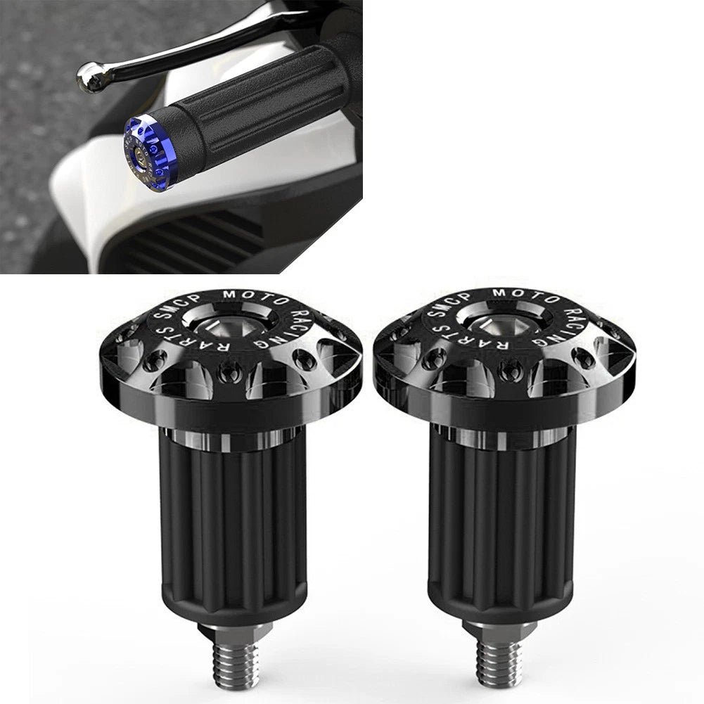 Handlebar Grips for Dirt Bike (7/8'', CNC, Black)