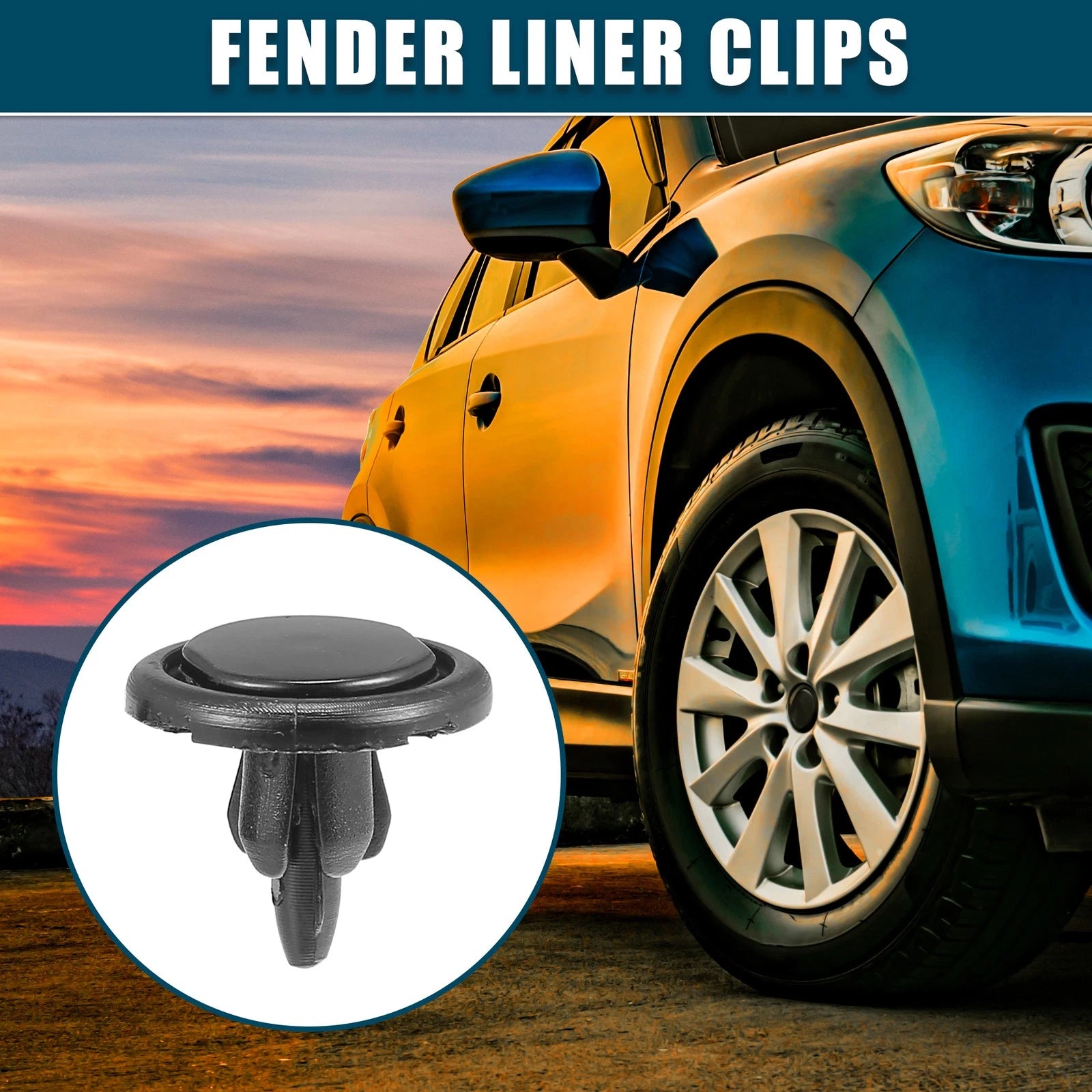 Fender Liner Clips Replacement 20 Pcs for Toyota Avalon (2005–2012)