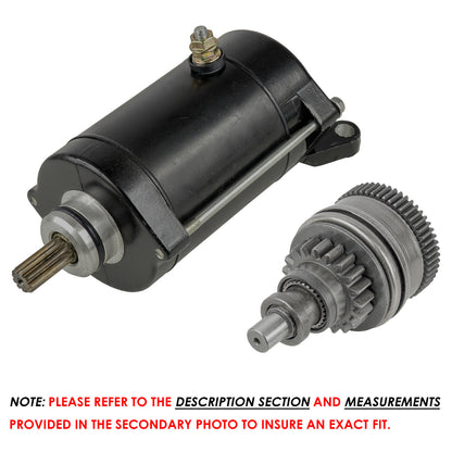 Starter Motor and Drive Replacement for Yamaha XL800 XLT WaveRunner (2000–2004)