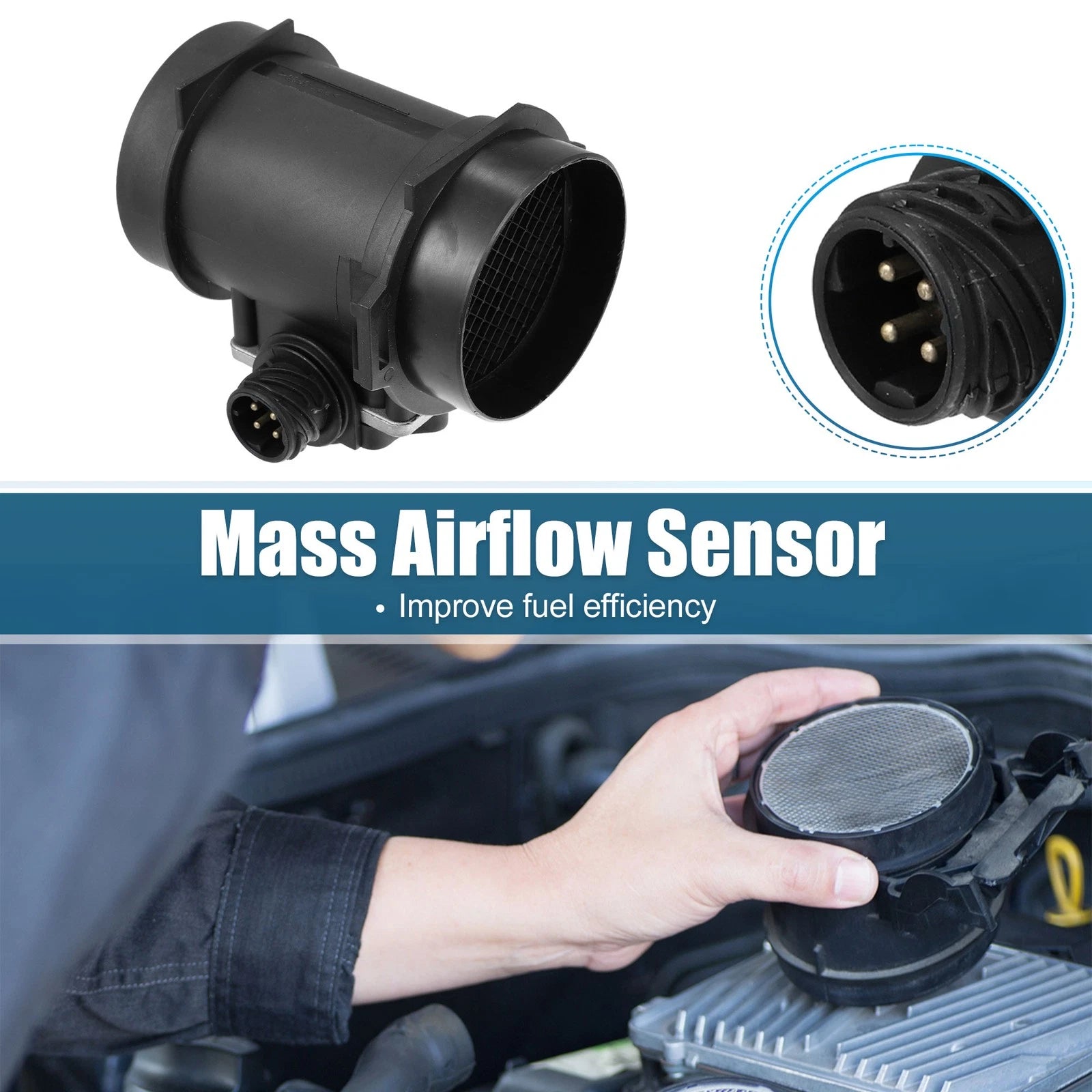 Mass Air Flow Sensor Replacement for BMW M3 3.2L (1996–1999)