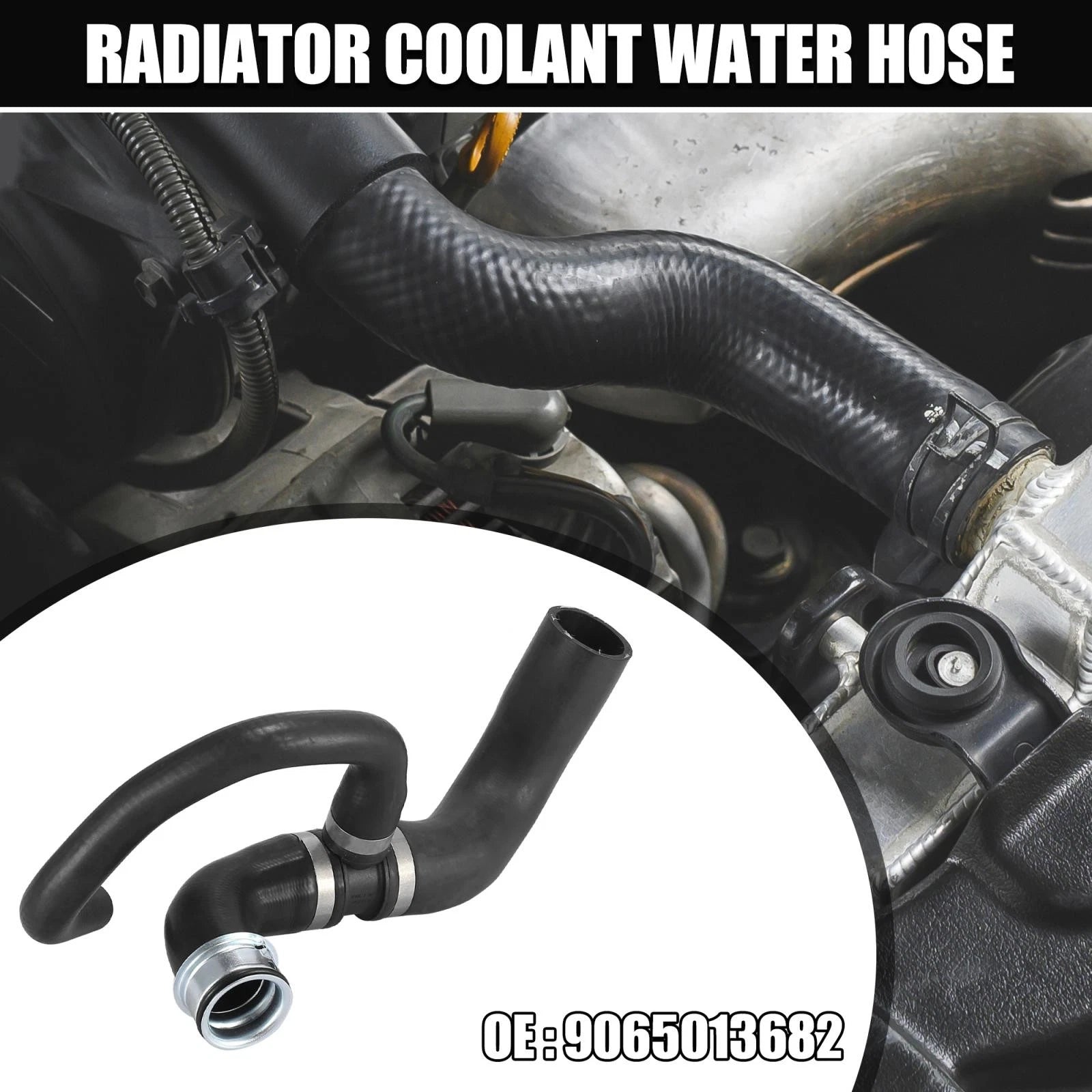 Lower Radiator Coolant Hose Replacement for Mercedes-Benz Sprinter 3500 (2010–2017)