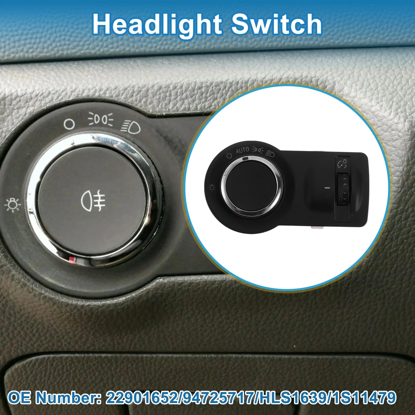Headlight Switch Replacement for Chevrolet Cruze (2011–2015)