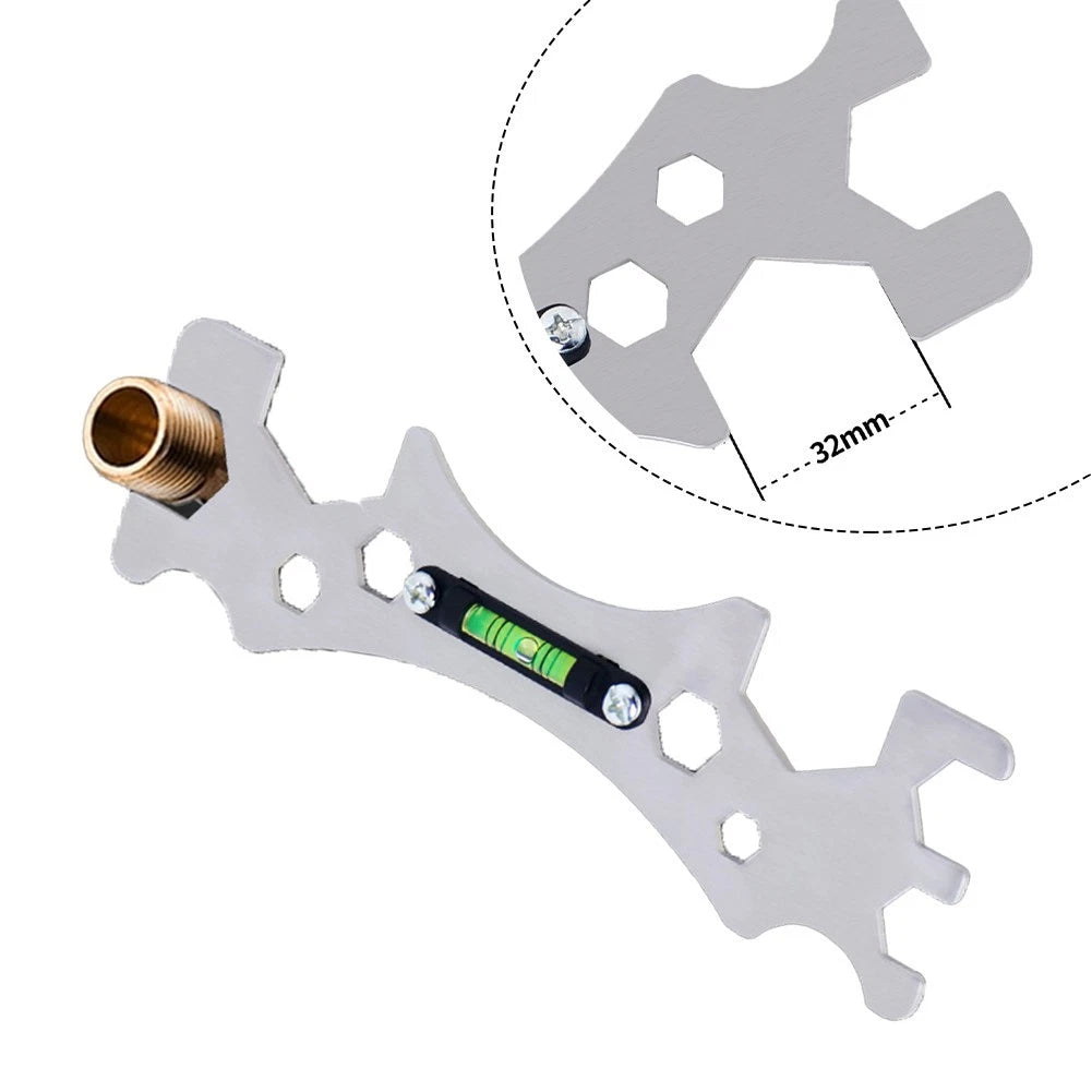 Shower Faucet Installation Measuring Tool - Adjustable & Sturdy Design