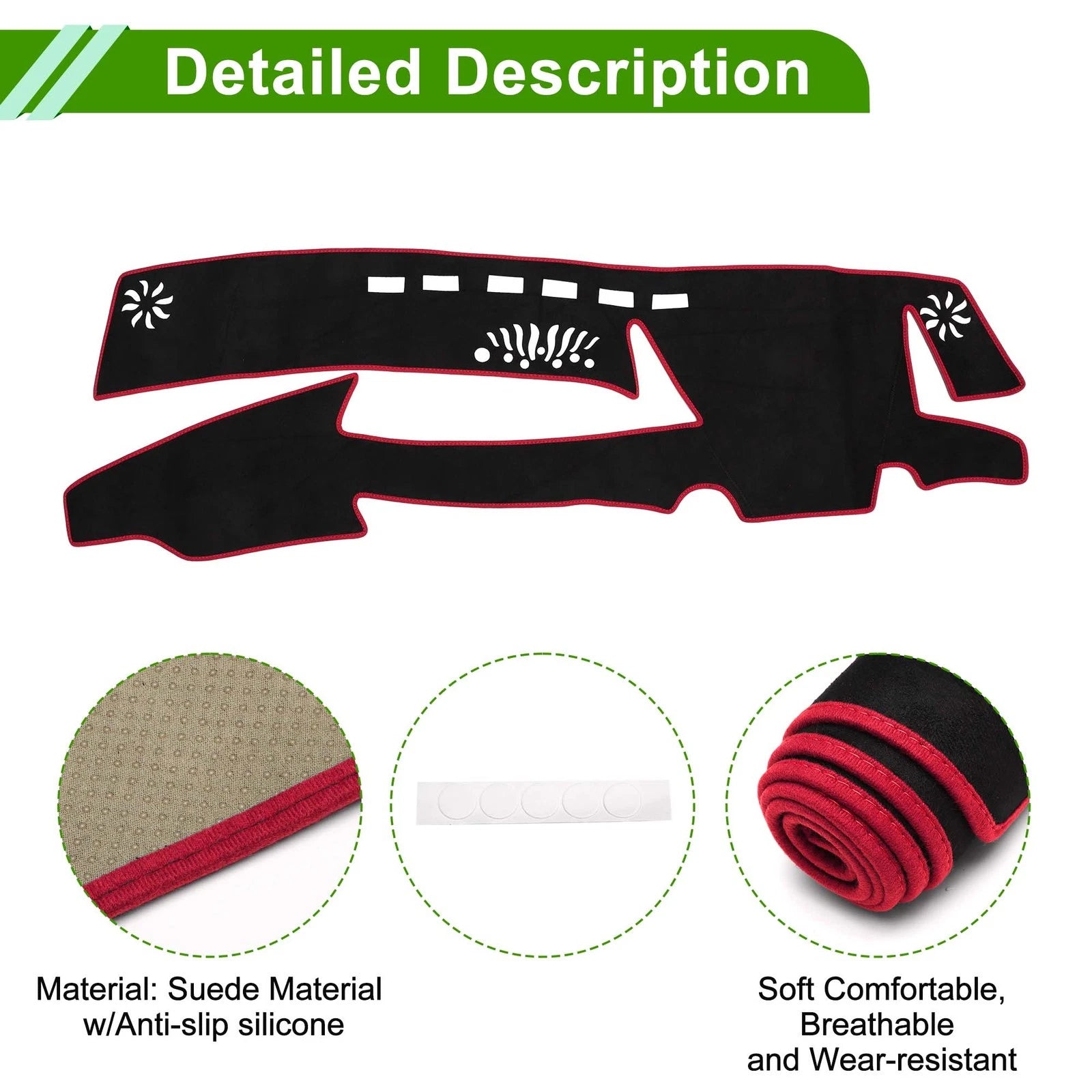 Dashboard Dash Cover Mat Sun Protector for Lexus ES (2019–2022)