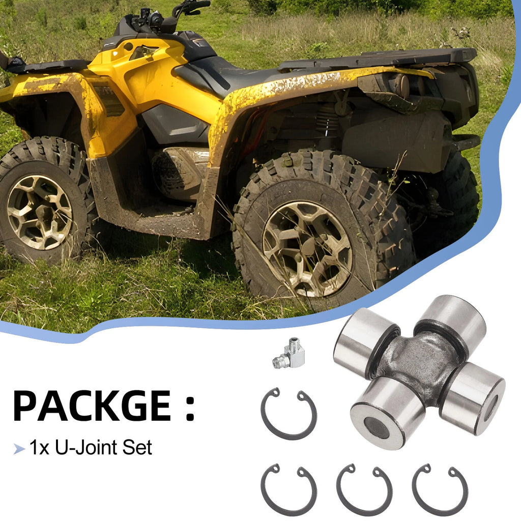 Rear Drive Shaft U-Joint Kit for Can-Am Outlander 450 500 570 650 800 1000 (2003–2023)