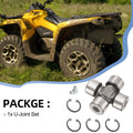 Rear Drive Shaft U-Joint Kit for Can-Am Outlander 450 500 570 650 800 1000 (2003–2023)