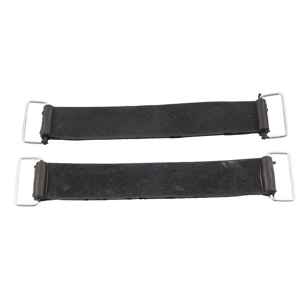 2Pcs Rubber Battery Strap Holder for Honda Suzuki (Universal)