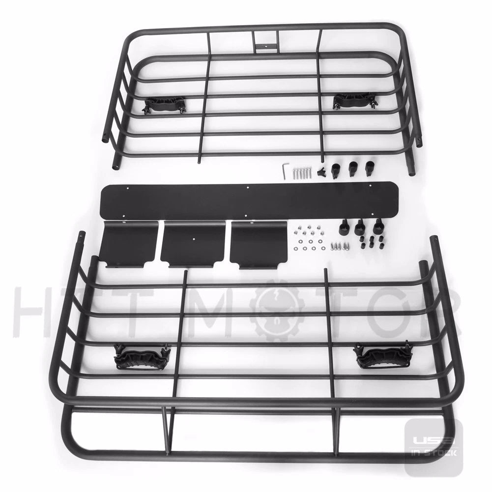 Universal Roof Rack Cargo Carrier for SUV (Black)