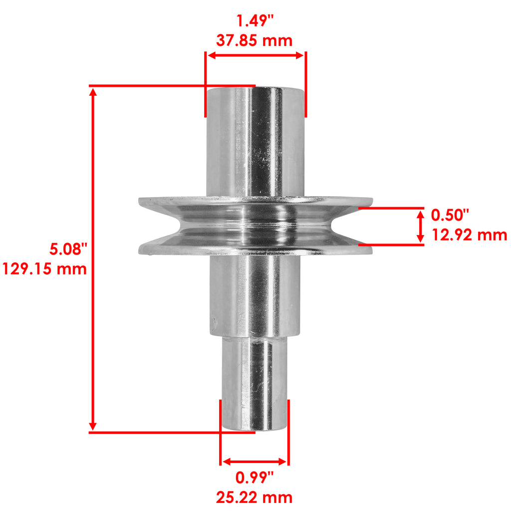Engine Pulley Replacement for Husqvarna YTH1342 YTH1542 YTH1746 YTH2046 (2005–2018)