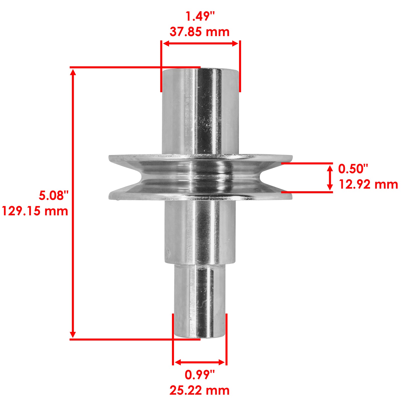 Engine Pulley Replacement for Husqvarna YTH1342 YTH1542 YTH1746 YTH2046 (2005–2018)