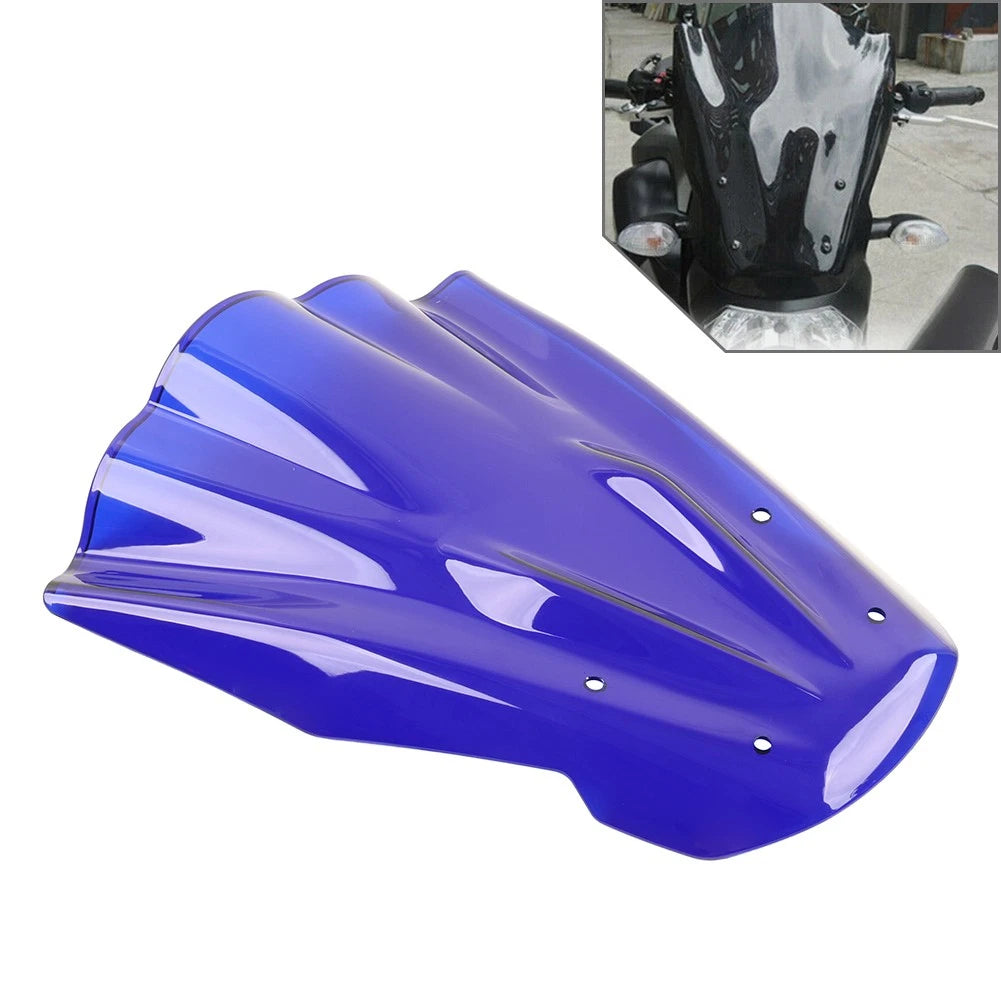 1x Plastic Front Windscreen Wind Deflector for Yamaha MT-07 (2014–2017)