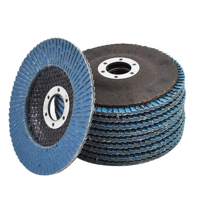 Set of 50 Zirconia Flap Discs 4-1/2" x 7/8" 80 Grit Sanding Grinding