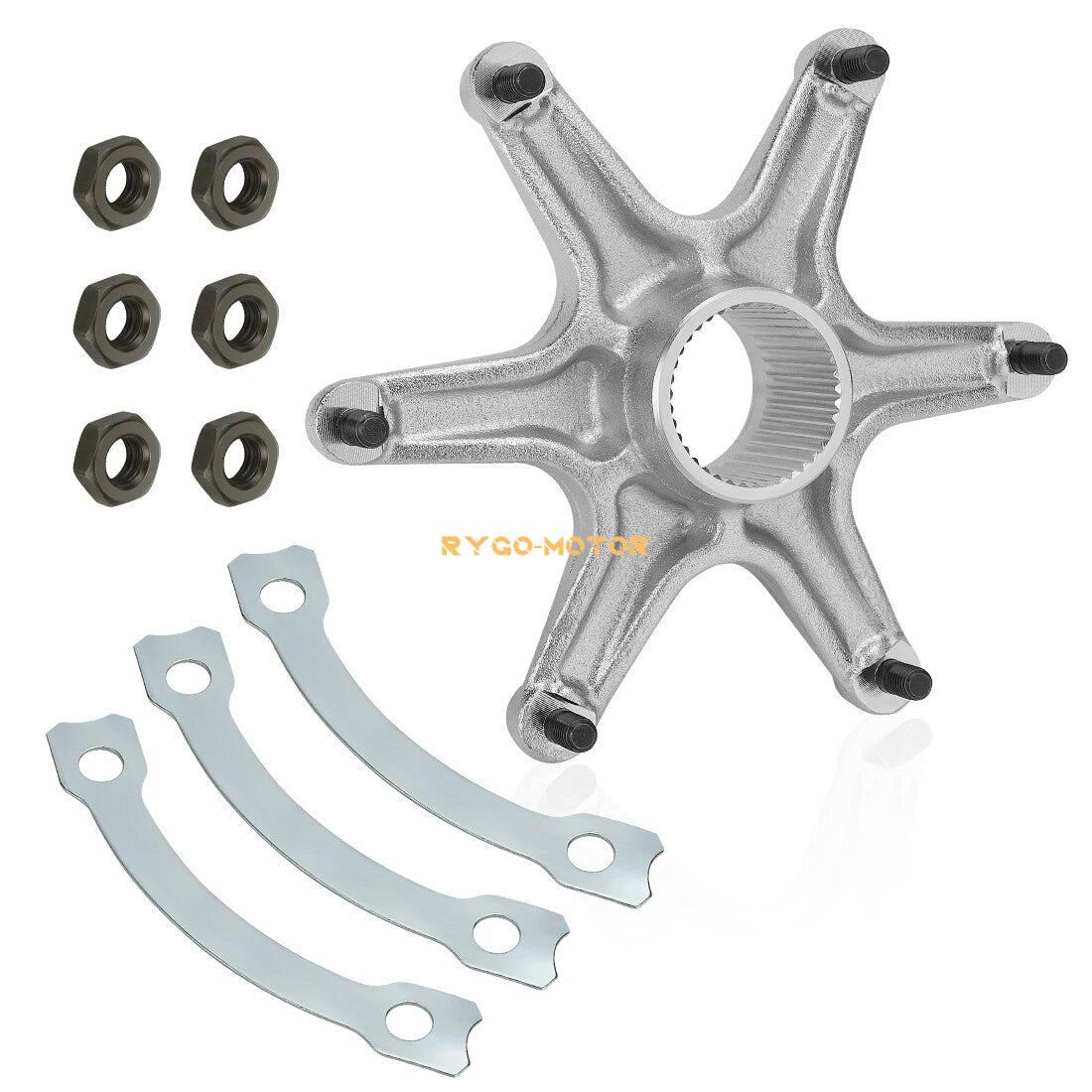 Rear Axle Sprocket Mount Hub Collar Holder Kit for Yamaha Warrior 350 (1987–2004)