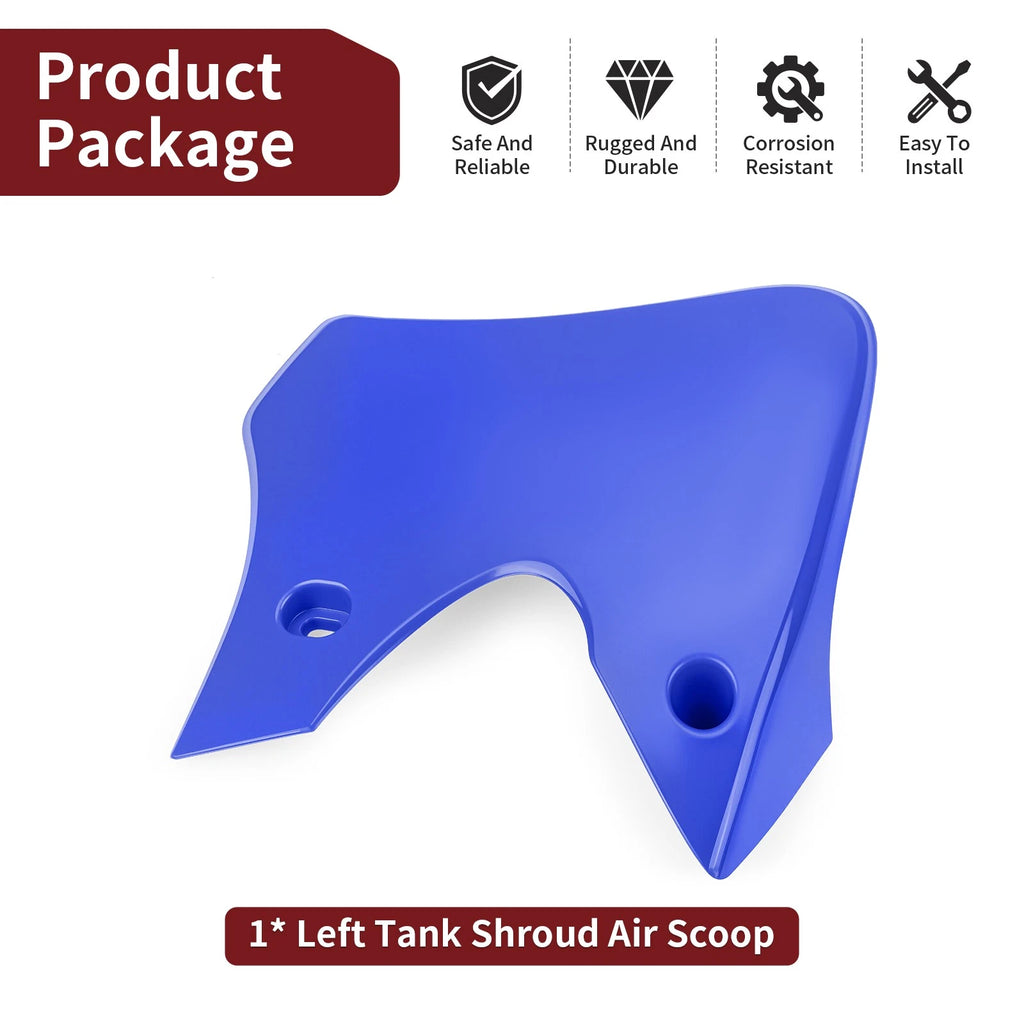 Left Side Tank Shroud Air Scoop for Yamaha TTR90 (2000–2007)