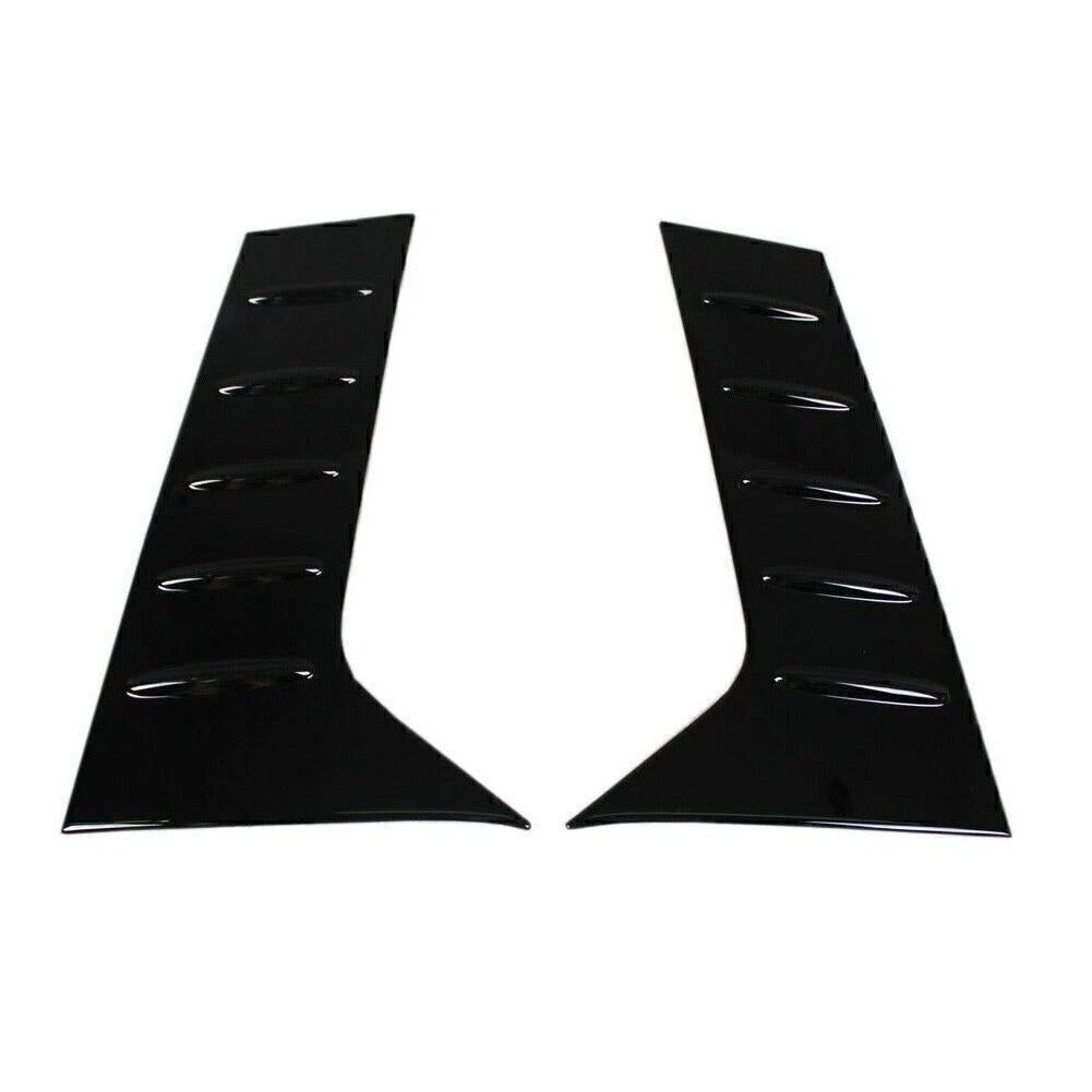 C-Pillar Trim Cover for Toyota Alphard (2016–2019) Grossy Black