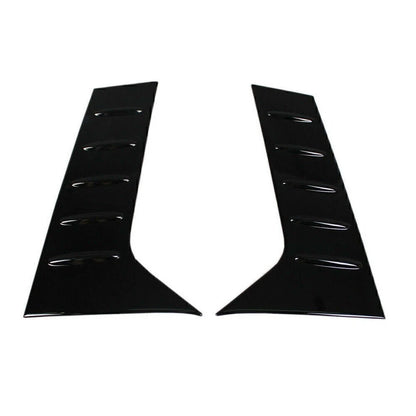 C-Pillar Trim Cover for Toyota Alphard (2016–2019) Grossy Black