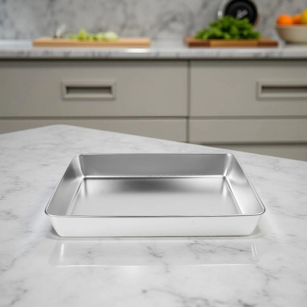 Food Tray Serving Dishes for Kitchen (Rectangular)
