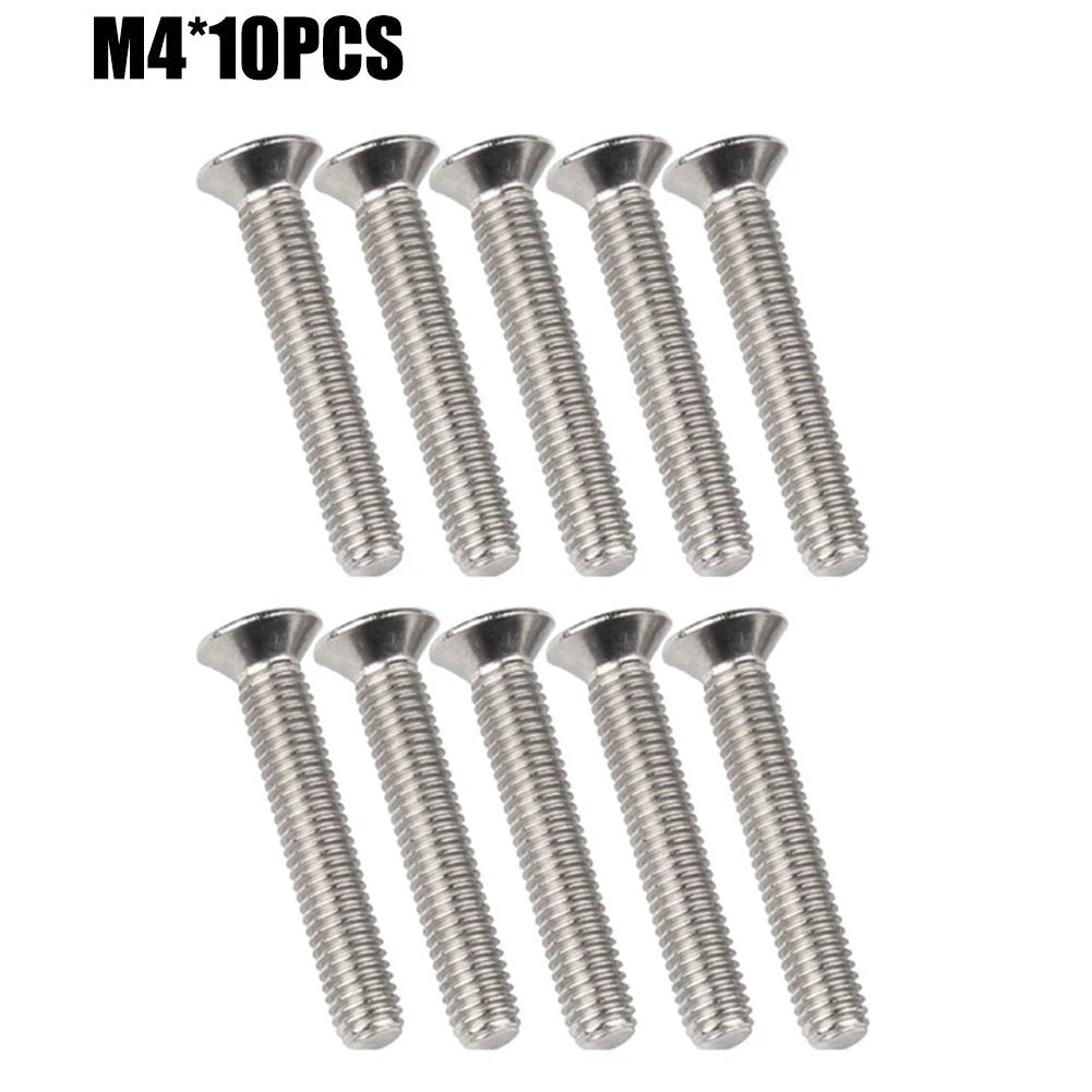 Stainless Steel Countersunk Screws for Reliable Fastening (Choose Your Size)