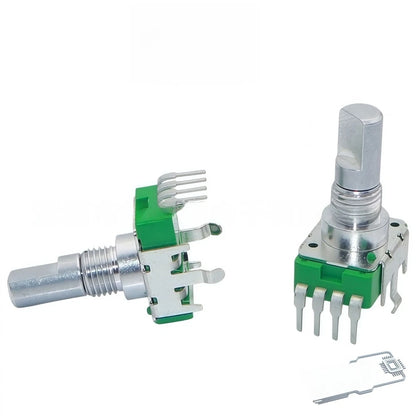 2X 5k Ohm Vertical Potentiometer for Alpha 0B Audio Volume Applications