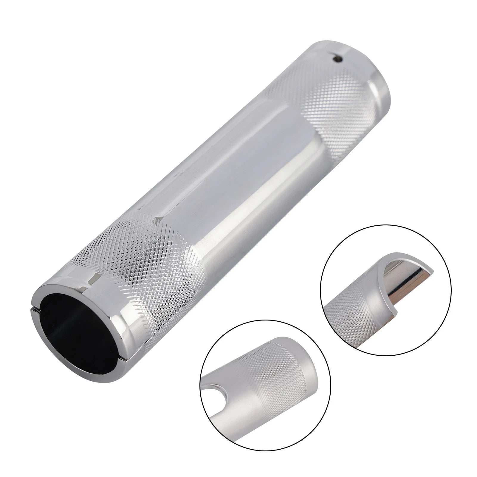 1" to 1.25" Handlebar Riser Adapter Chrome for Harley Road Glide, Road King