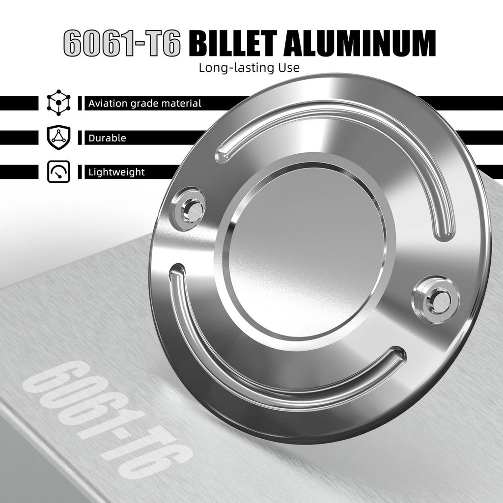 Chrome Timer Cover Cap Protector Kit for Harley Seventy Two XL1200V (2012–2016)