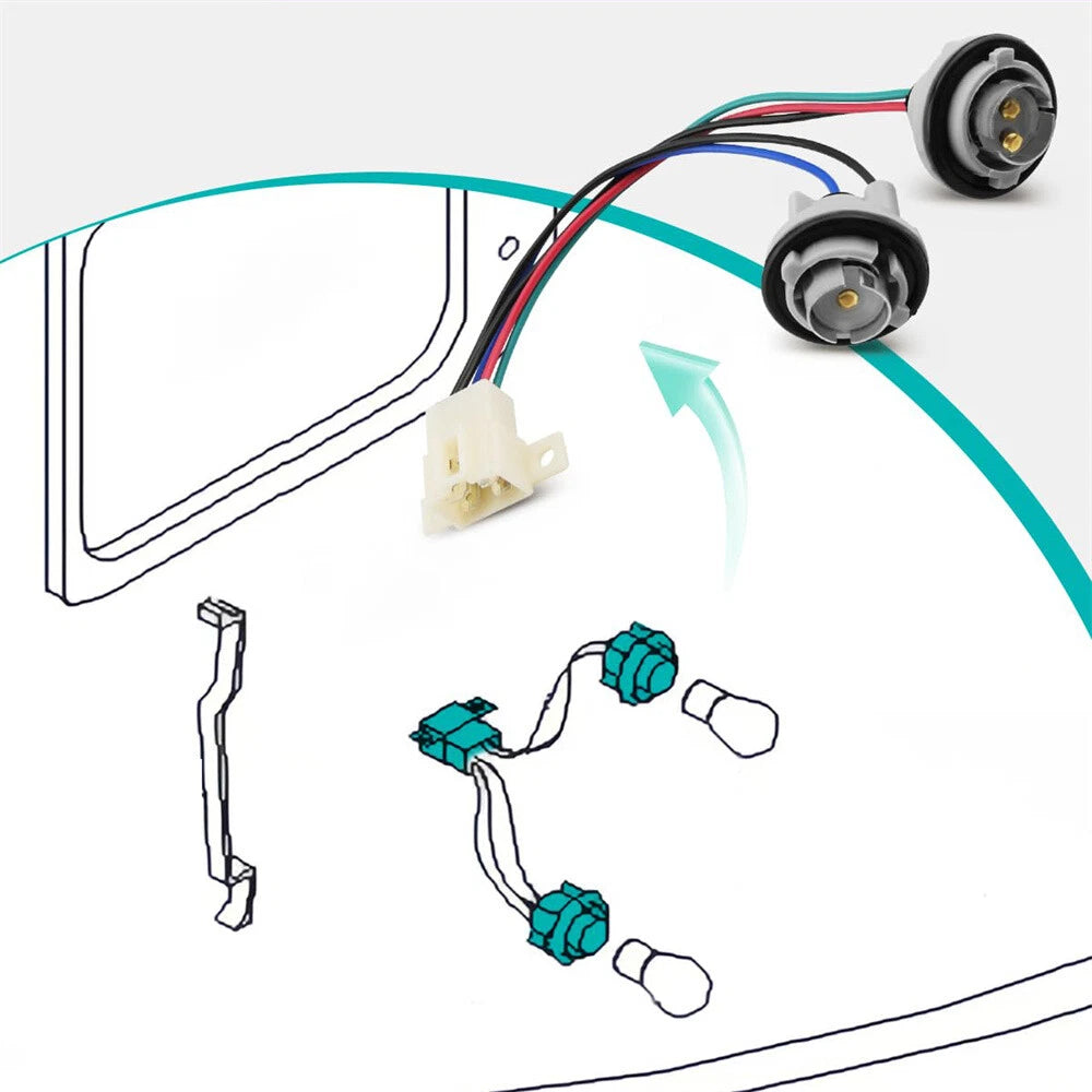 Brake Light Socket Wire Harness 84931AE170 for Subaru Legacy GT/Outback (2004)