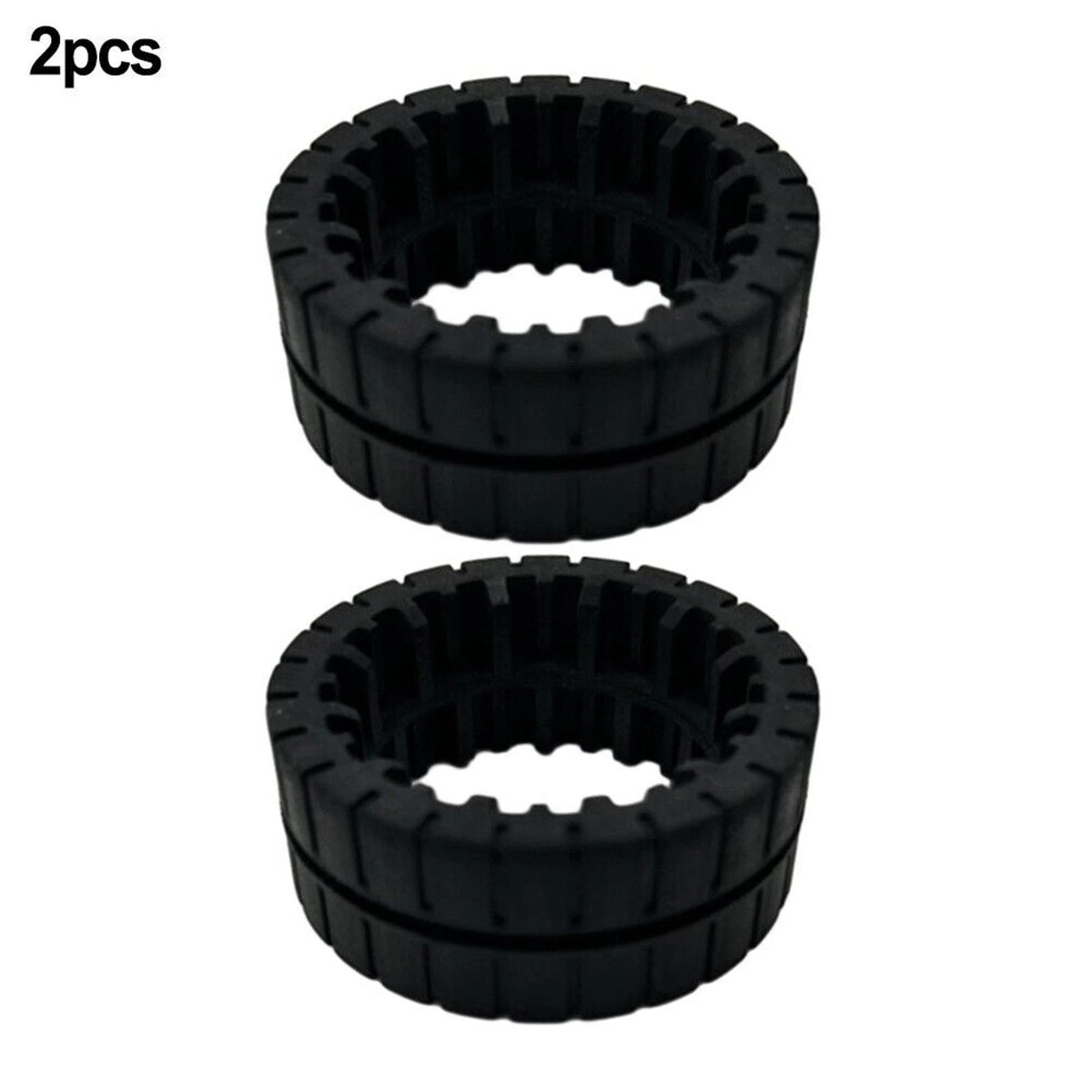 2X Durable Wheel Tire Covers for iRobot Braava Jet M6 (2020–2023)