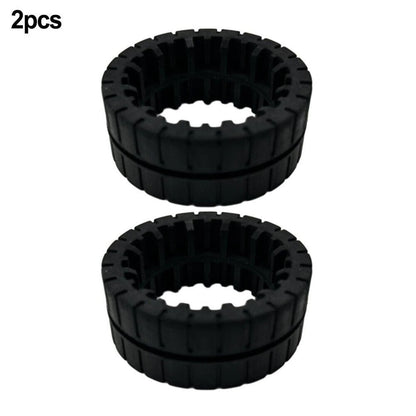 2X Durable Wheel Tire Covers for iRobot Braava Jet M6 (2020–2023)