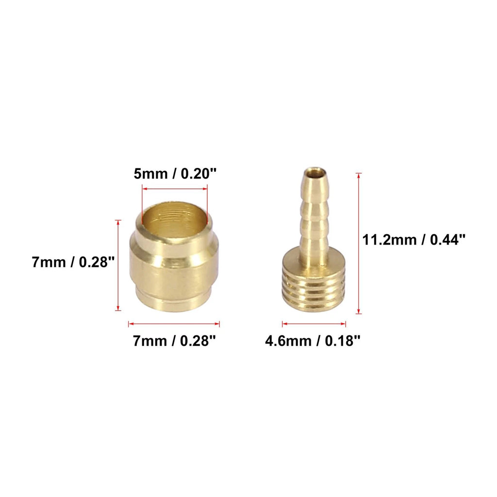 Hydraulic Brake Hose and Brass Insert Kit for SRAM eTap (2010–2024)