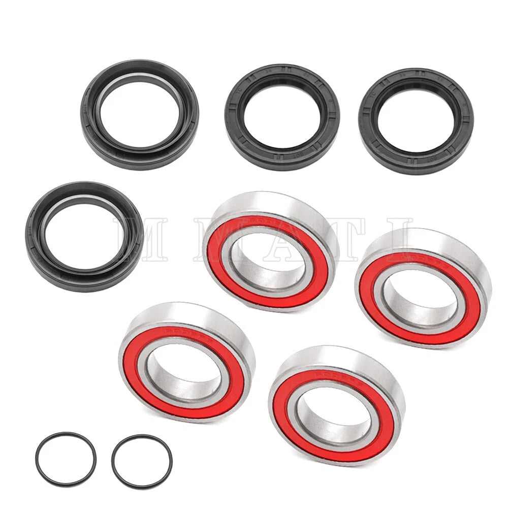 Front Wheel Bearings Seals for Yamaha Rhino 450 660 700 (2004–2018)
