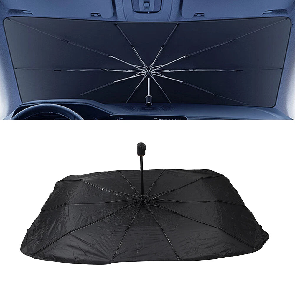 Front Window Sun Shade Visor Cover for L Size Vehicles