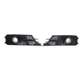 Front Fog Light Grille Cover Set for Audi A6 C7 (2016–2018) ACC Hole
