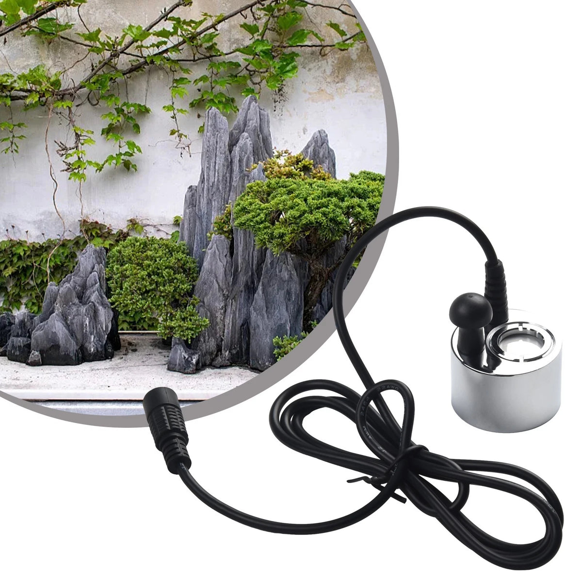 Transducer Glass Disk for Dimplex Opti-Myst Electric Fire (UK)