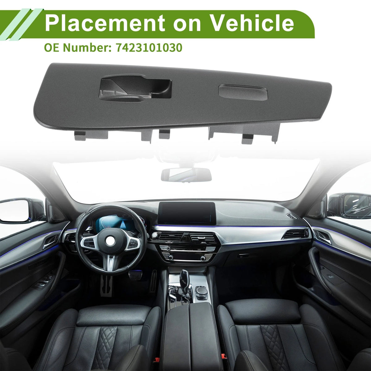 1 Pc Window Switch Bezel Cover for Toyota Matrix (2003–2014) No.7423101030