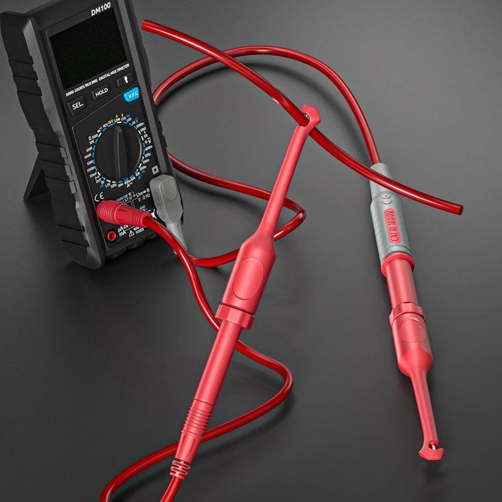 Multimeter Electrical Test Probe Needle with Non Piercing Quick Connect Pin