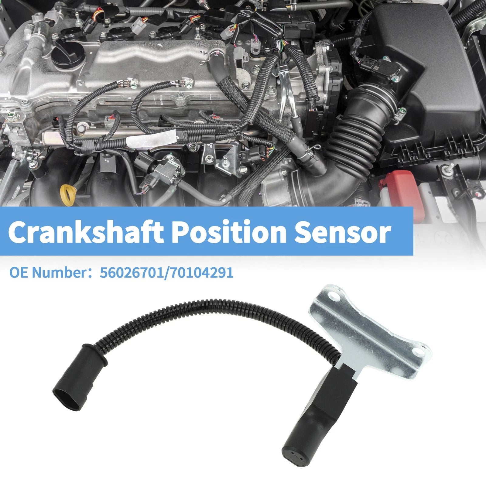 Crankshaft Position Sensor Replacement for Dodge B150 3.9L 5.2L (1990–1993)