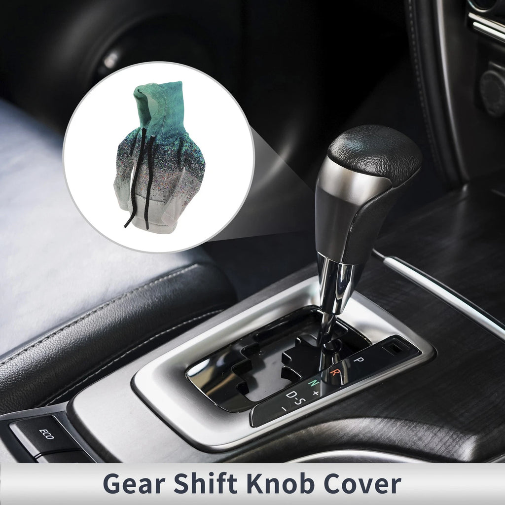 Gear Shift Knob Cover for Car (3D Printed, Blue Gradient)