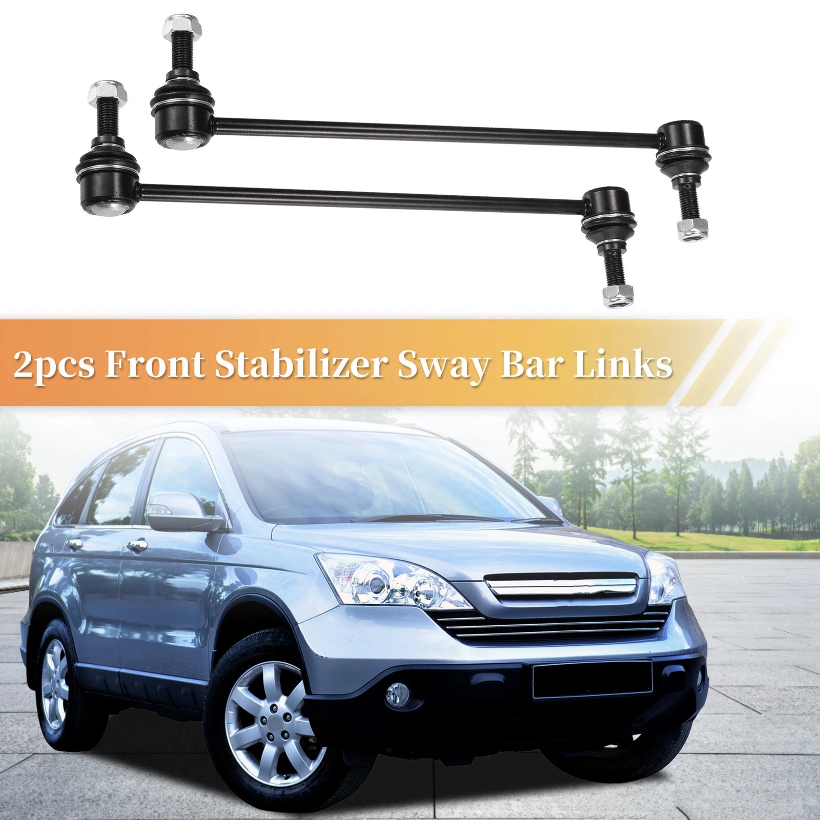 2 Pc Front Stabilizer Sway Bar Link Kit for Acura MDX (2001–2020)