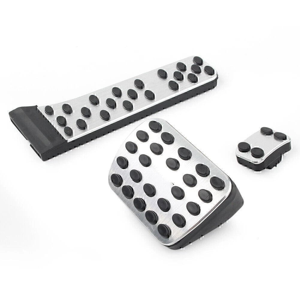 3X Gas Brake Pedal Covers for Benz C-Class E/GLC Class (2016–2019)