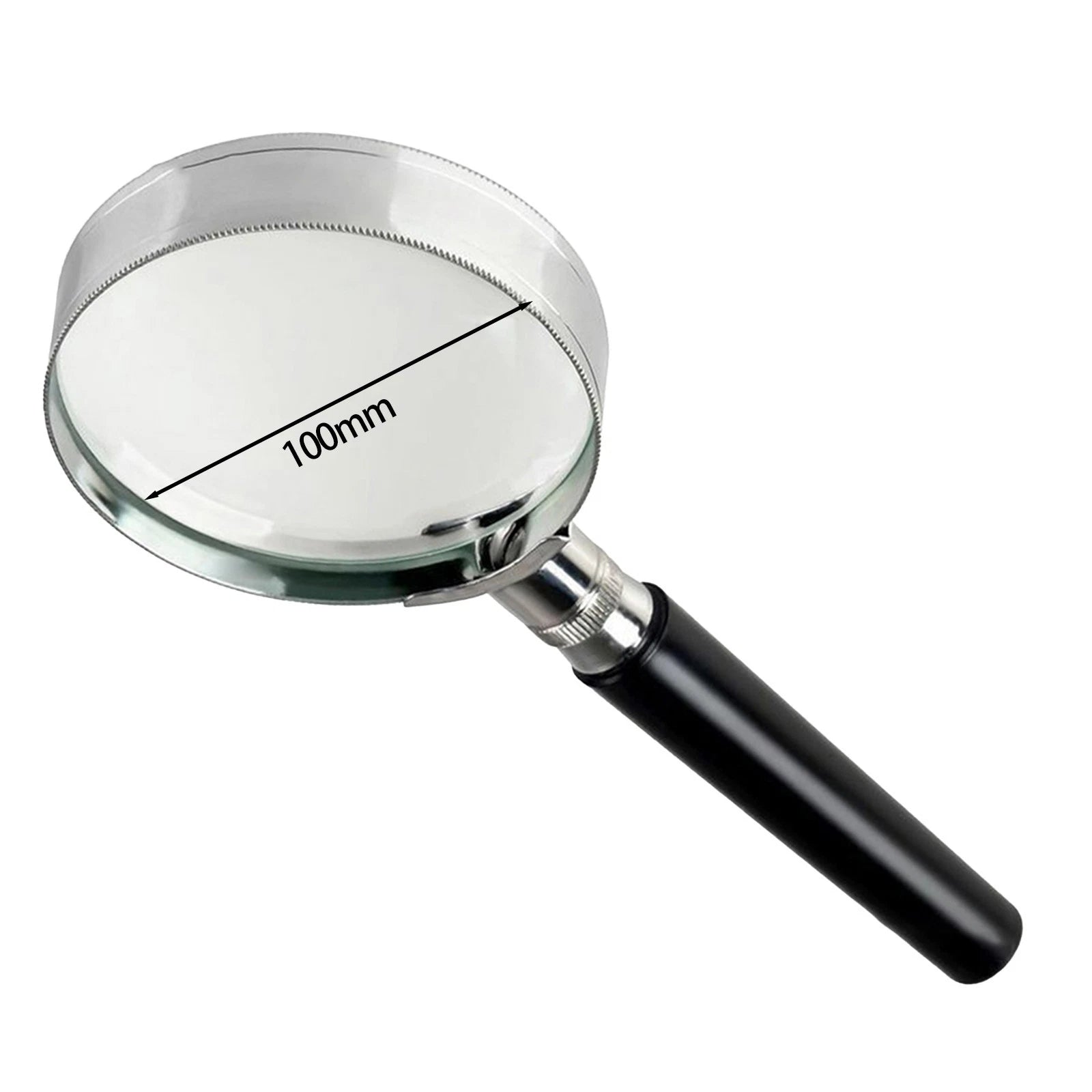 2X 2-Inch Magnifying Glass with 5X Magnification