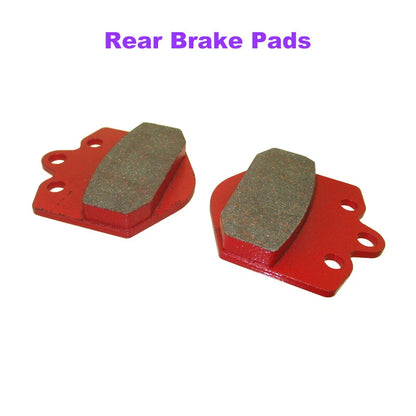 Rear Brake Pads for Birel Art Compkart Ricciardo Leclerc Kubica (Go Kart)