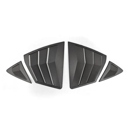 Matte Black Rear Window Vent Louver Cover for Toyota Camry (2025+)